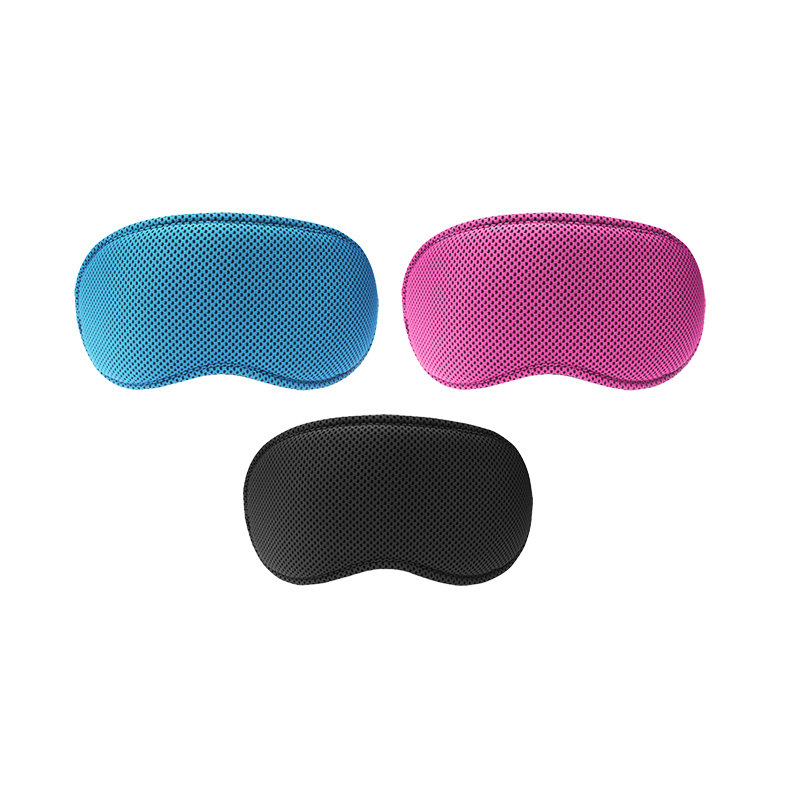 Maschera per gli occhi in memory foam con fascia per la testa regolabile e indolore